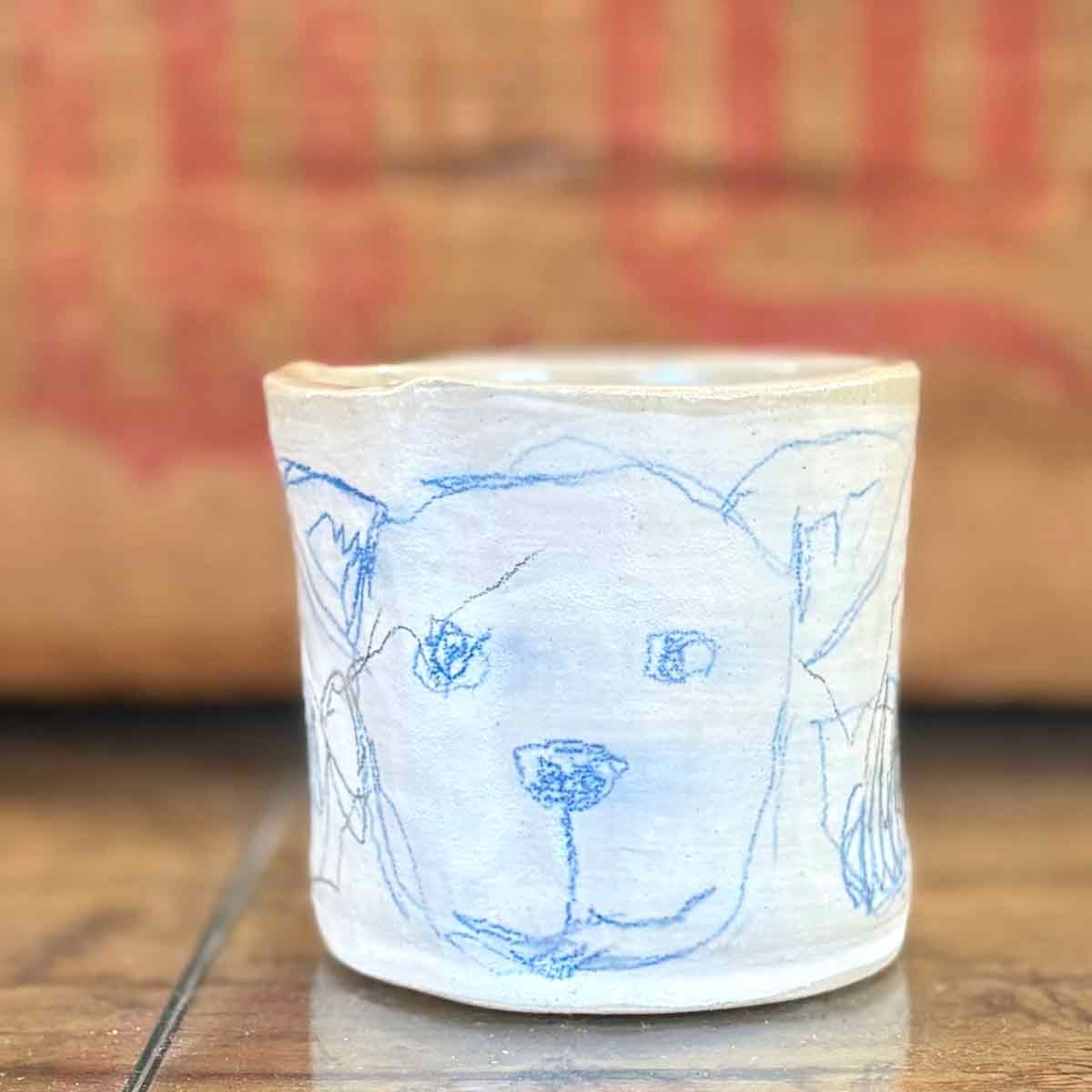 Dogs, krus keramikk 6.5 cm