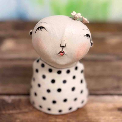 Lykkefnugg, skulptur ca 16 cm (10)