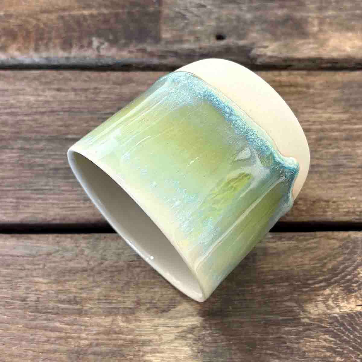 Nøkken, krus keramikk 8 cm 