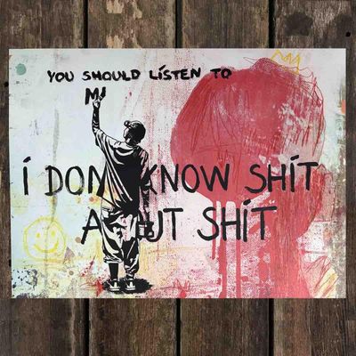 You should listen, mixed media 30x40 cm