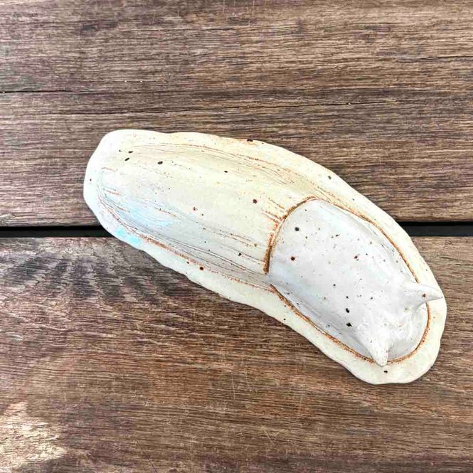 Hovedbilde Snegle, ca 15x6 cm skulptur (sand)