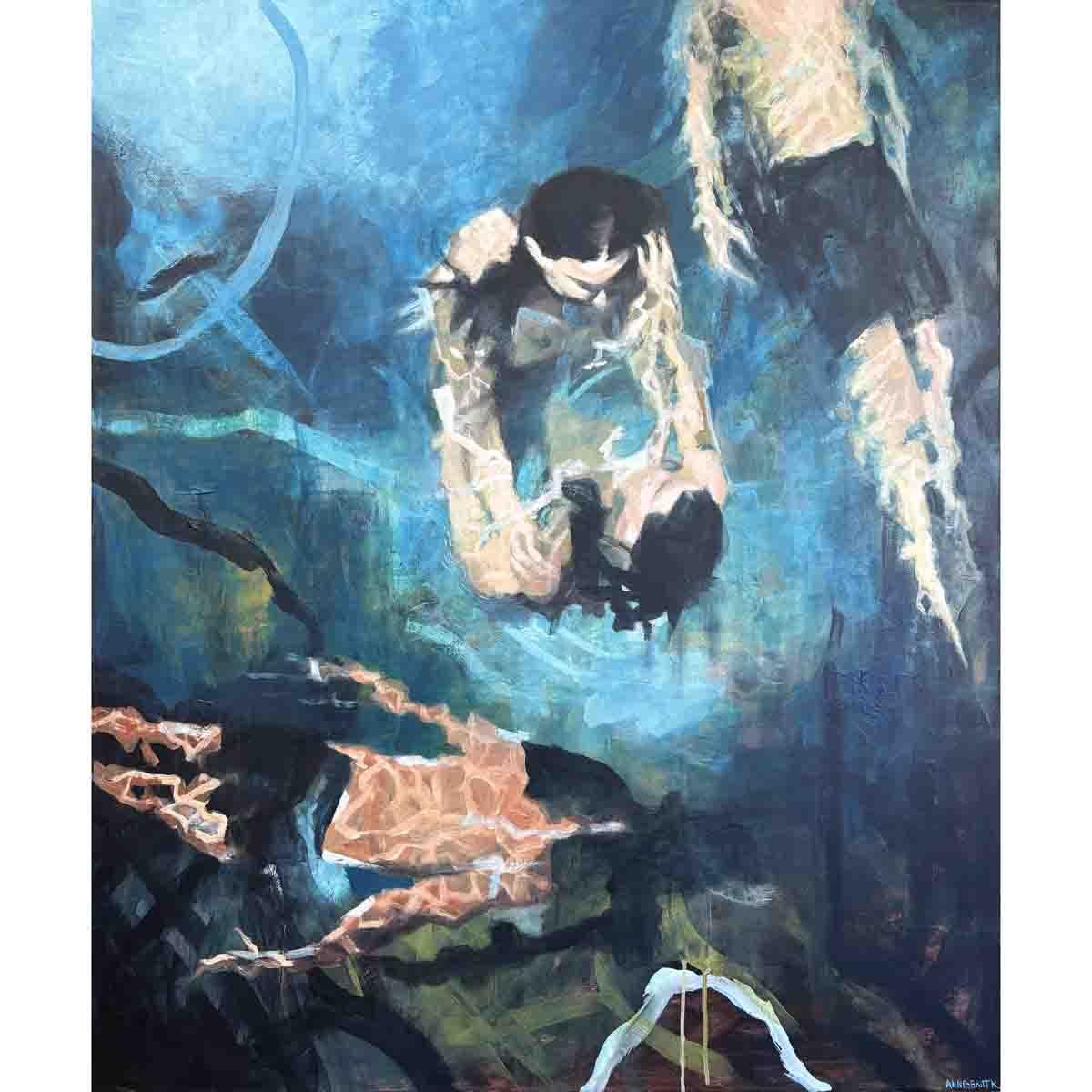 Spring break, 120x100 maleri