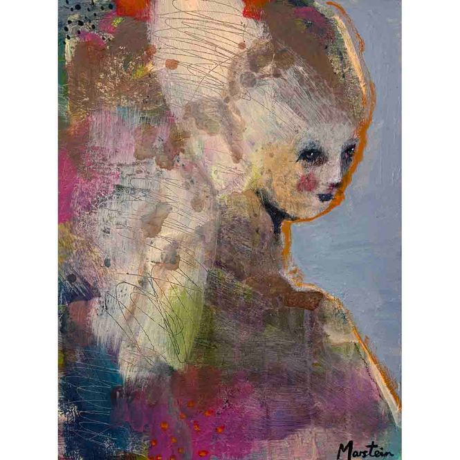 Hovedbilde Affeksjon, 40x30 maleri