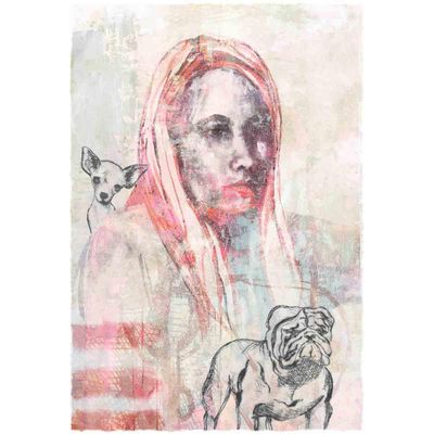 Se, ser, sett (50x70cm) kunstplakat