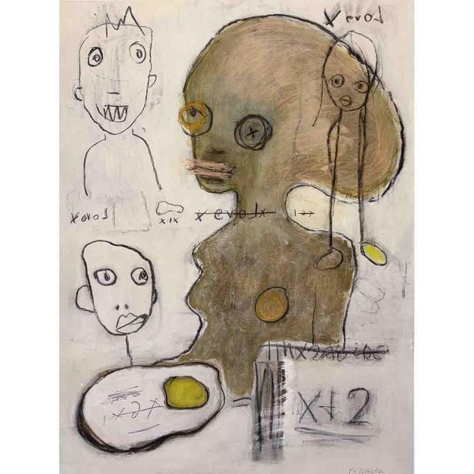 Hovedbilde History of an egg, giclée 46x35