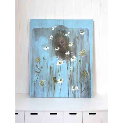 Glemte sommerdager, 100x80 maleri
