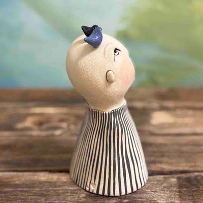 Lykkefnugg, skulptur ca 16 cm (23)