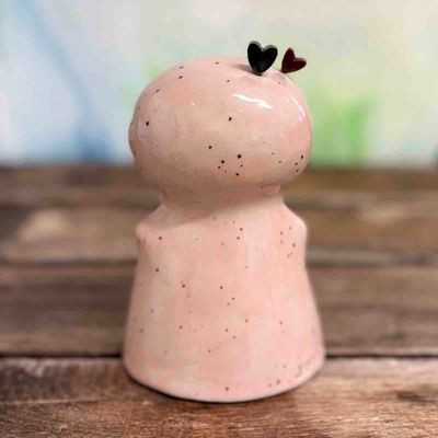 Lykkefnugg, skulptur ca 16 cm (12)