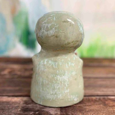 Lykkefnugg, skulptur ca 21 cm (01)