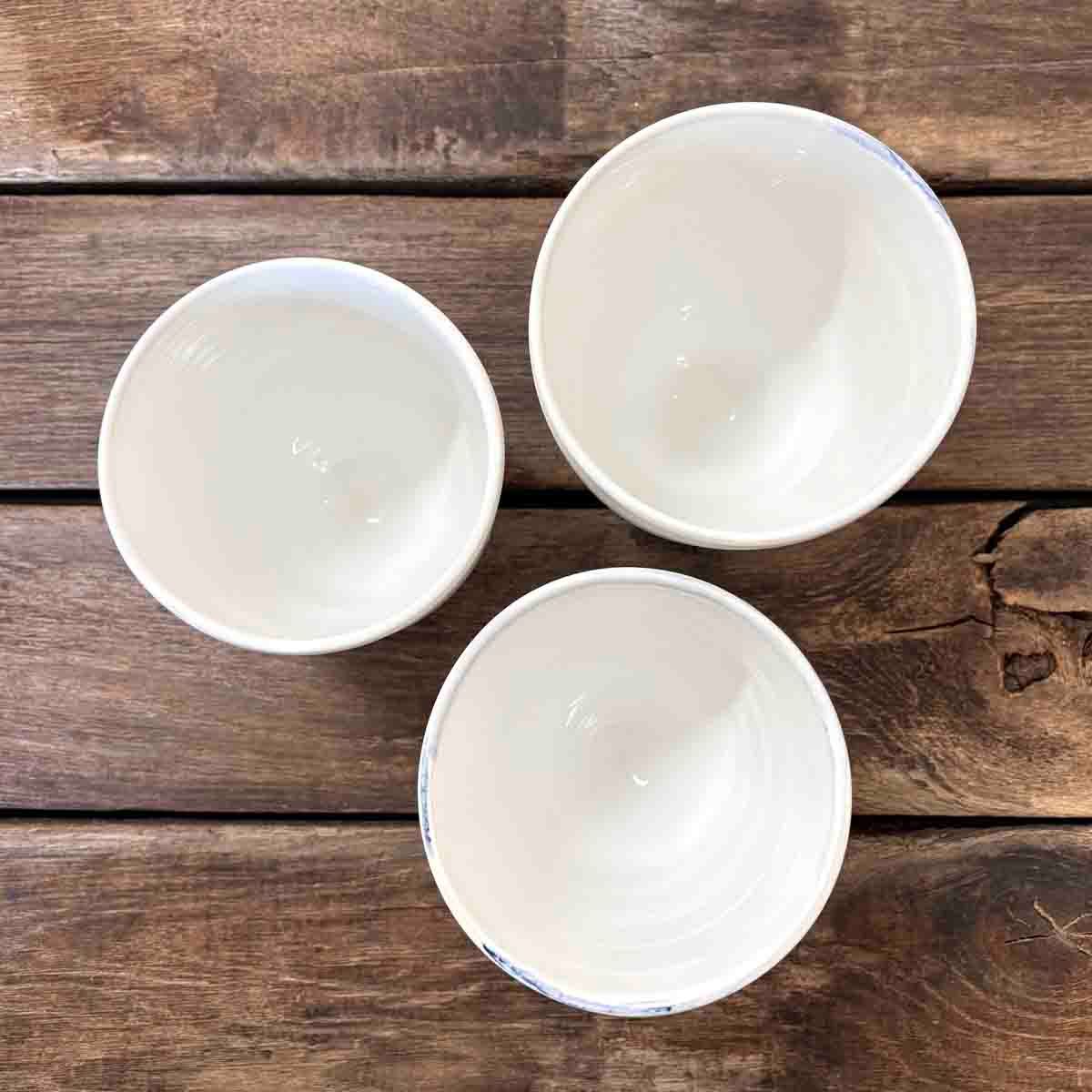 Malerisk krus, porselen 11 cm (P01)